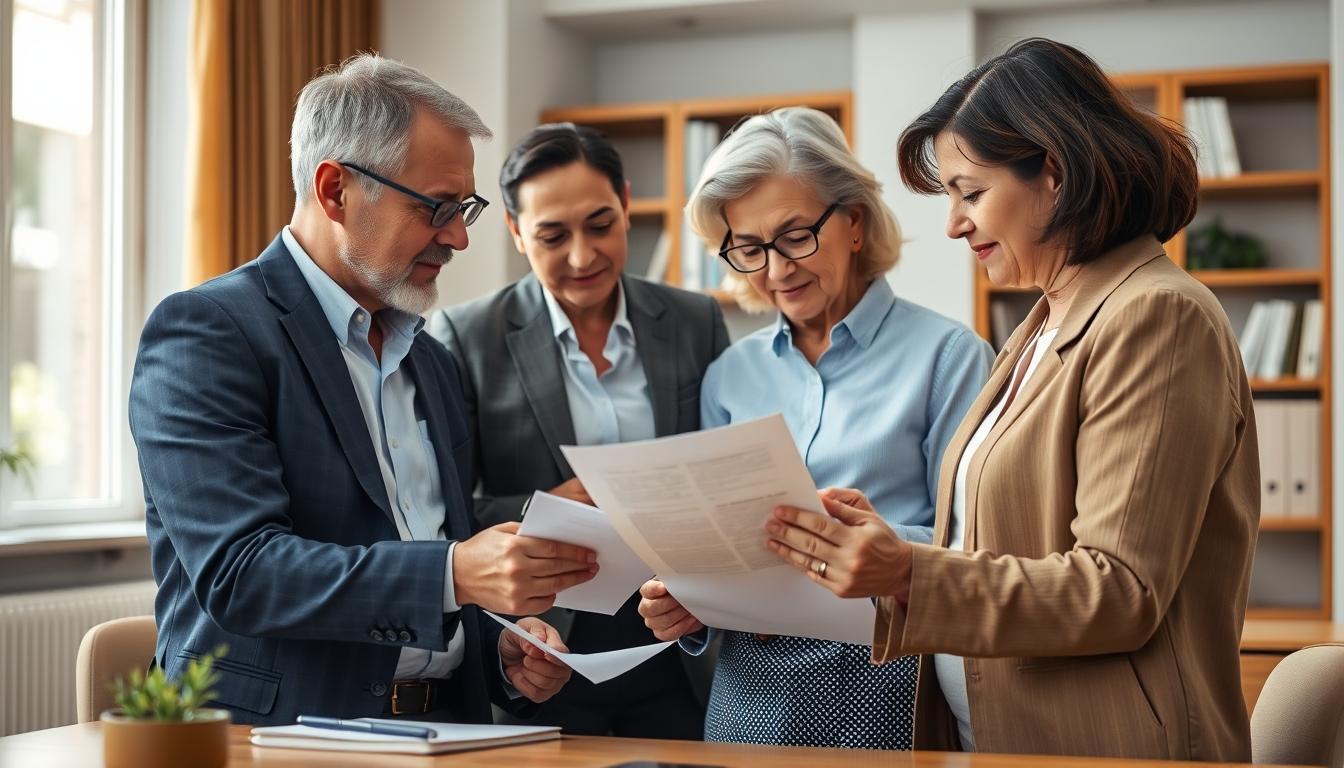 Privacy and information handling for property transaction support